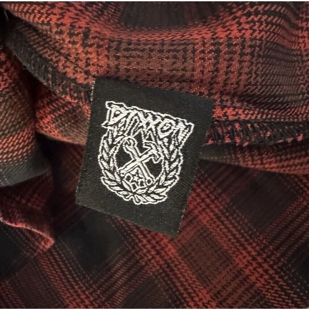 DIXXON Flannel 24th Anniversary Self Titled Album The Slipknot Women’s Sz Medium - Picture 4 of 9
